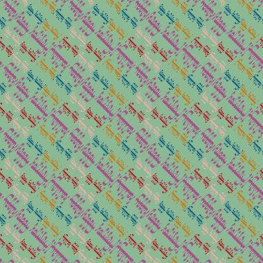 Arapça metin mutlu tatil çok renkli seamless modeli.