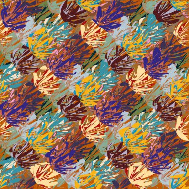 Soyut geometrik renkli seamless modeli, arka plan