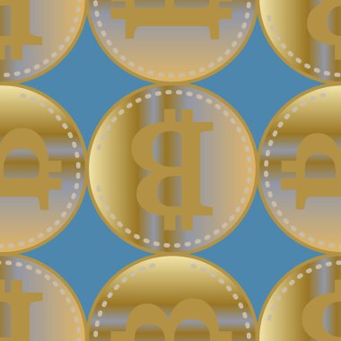 bitcoins parlak parlak pahalı sikkeleri ile Seamless modeli 