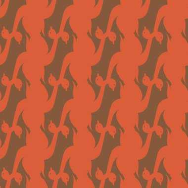 Kuğu renkli parlak seamless modeli