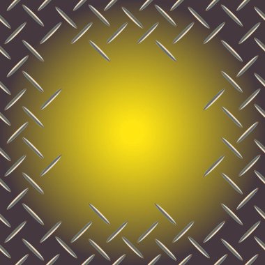 Oluklu Metal Dikişsiz desen vektör çizim.