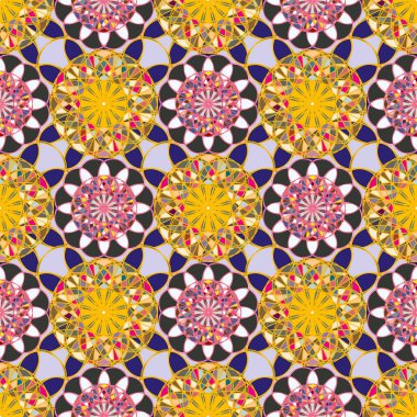  soyut geometrik Dikişsiz desen arka planı için