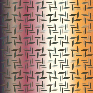 Oluklu Metal Dikişsiz desen vektör çizim.