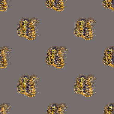 Bulutlar Dikişsiz desen şeklinde suluboya soyut leke.