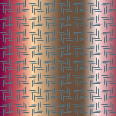 Oluklu Metal Dikişsiz desen vektör çizim.