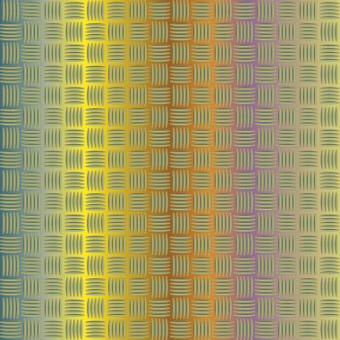 Oluklu Metal seamless modeli. Vektör çizim 