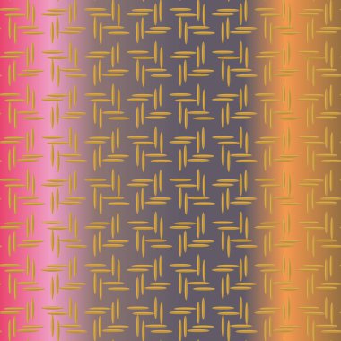 Oluklu Metal Dikişsiz desen vektör çizim.