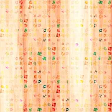 Çok renkli geometrik geleneksel seamless modeli, vektör çizim