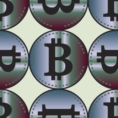 bitcoins parlak parlak pahalı sikkeleri ile Seamless modeli 