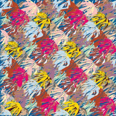 Soyut renkli seamless modeli, arka plan