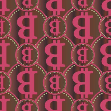 bitcoins parlak parlak pahalı sikkeleri ile Seamless modeli 