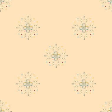 Vintage seamless modeli, vektör çizim 