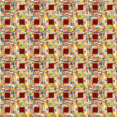 Renk seamless modeli ile işbirliği dünya küre.