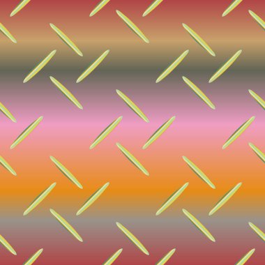 Metal ızgara Dikişsiz desen vektör çizim.