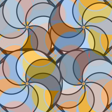 soyut geometrik renk desenli vektör çizimi