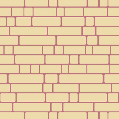 Sorunsuz doku bir tuğla duvar desen arka planı için.