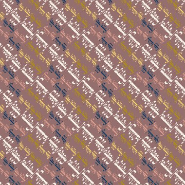 Arapça metin mutlu tatil çok renkli seamless modeli.