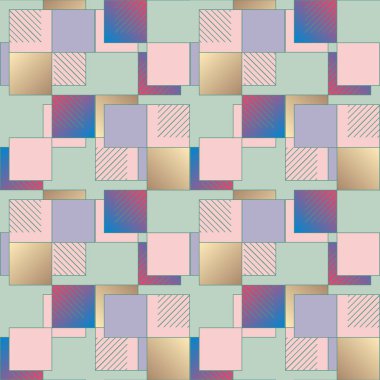 soyut geometrik renksiz desen