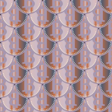 bitcoins parlak parlak pahalı sikkeleri ile Seamless modeli 