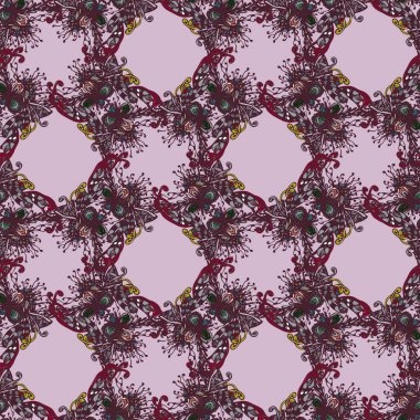 Soyut seamless modeli el yapımı doodle ile yeni tasarım çalışmaları için