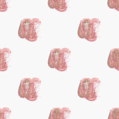 Bulutlar Dikişsiz desen şeklinde suluboya soyut leke.