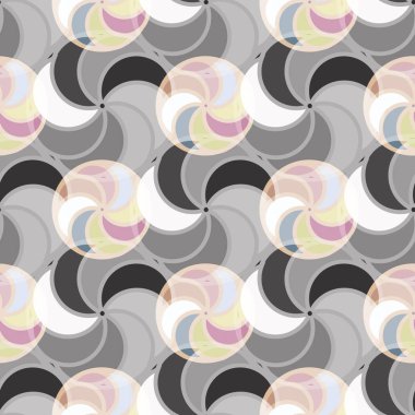 soyut geometrik renk desenli vektör çizimi