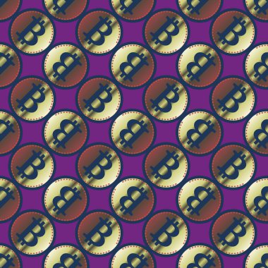 bitcoins parlak parlak pahalı sikkeleri ile Seamless modeli 