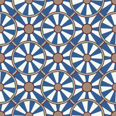 soyut geometrik renk desenli vektör çizimi