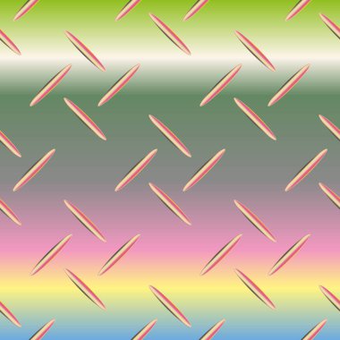 Metal ızgara Dikişsiz desen vektör çizim.