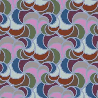 soyut geometrik renk desenli vektör çizimi