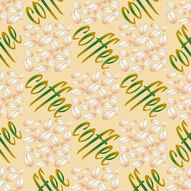 Kahve çekirdekleri arkaplansız.