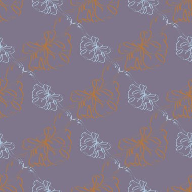 Çok renkli yay ve kurdeleler parlak seamless modeli.