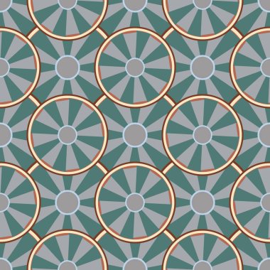 soyut geometrik renk desenli vektör çizimi