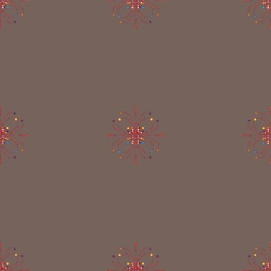 Vintage seamless modeli, vektör çizim 