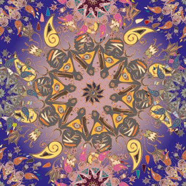 Arkaplan için soyut geometrik renkli desen. vektör illüstrasyonu 