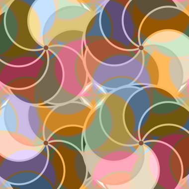 soyut geometrik renk desenli vektör çizimi