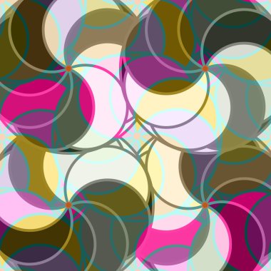 soyut geometrik renk desenli vektör çizimi