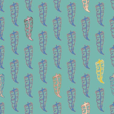 Tüyler, vektör çizim ile zemin 