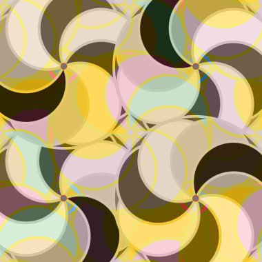 soyut geometrik renk desenli vektör çizimi