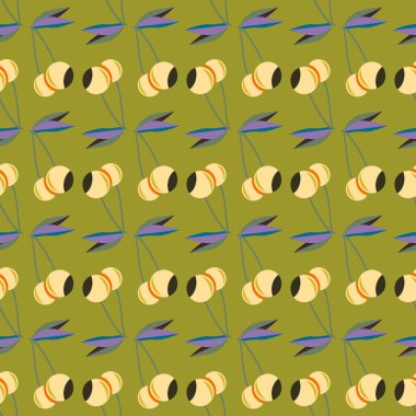 kiraz seamless modeli. Tekstil Ambalaj ve duvar kağıtları için iyi.