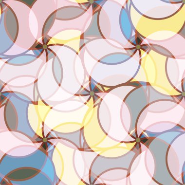 soyut geometrik renk desenli vektör çizimi