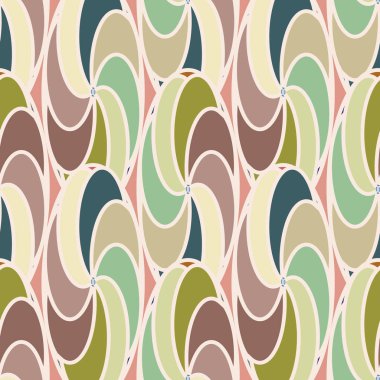 soyut geometrik renk desenli vektör çizimi