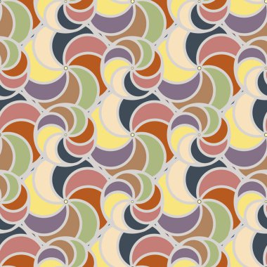 soyut geometrik renk desenli vektör çizimi