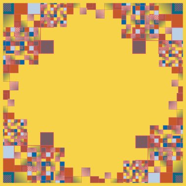 soyut geometrik renksiz desen