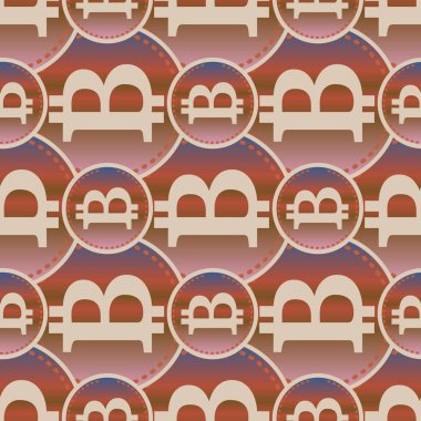 bitcoins parlak parlak pahalı sikkeleri ile Seamless modeli 