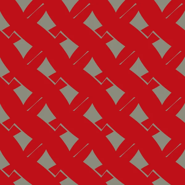 Абстрактний Плетений Геометричний Безшовний Візерунок Векторні Ілюстрації — стоковий вектор