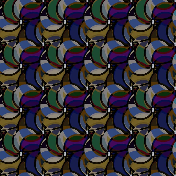 soyut geometrik renk desenli vektör çizimi