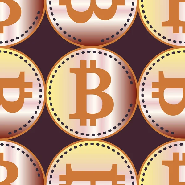 bitcoins parlak parlak pahalı sikkeleri ile Seamless modeli 