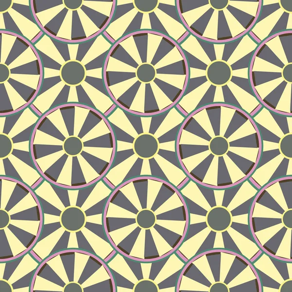 soyut geometrik renk desenli vektör çizimi