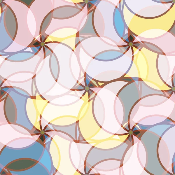 soyut geometrik renk desenli vektör çizimi